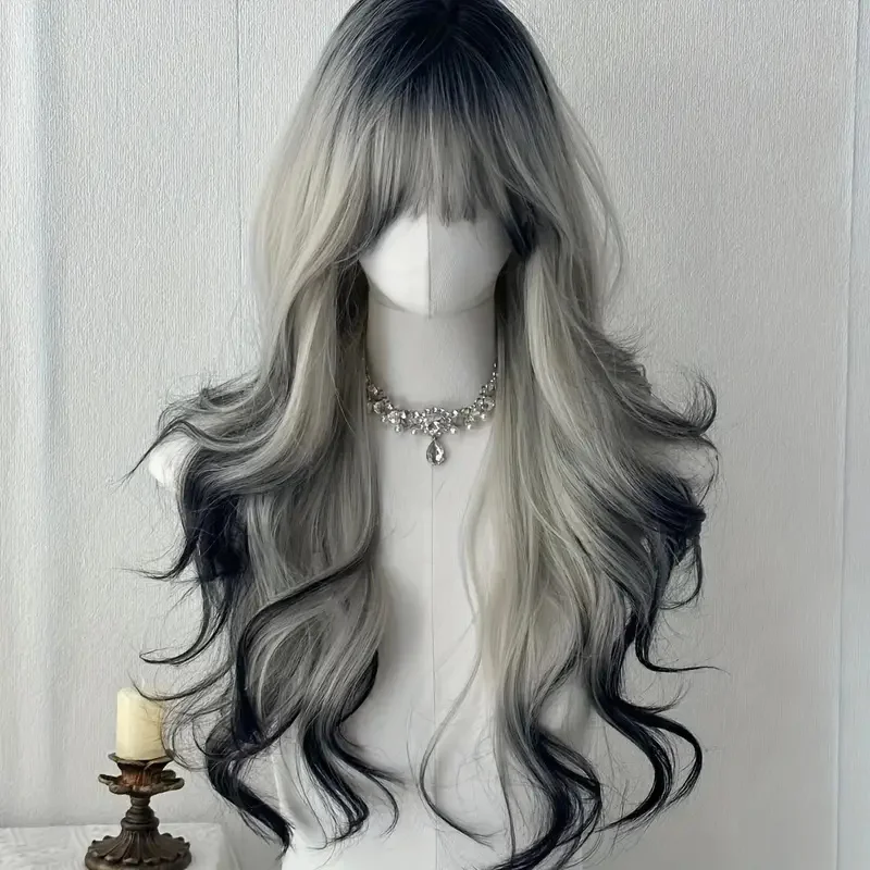 Synthetic Wigs - Parrucca sintetica lunga 26 pollici, con