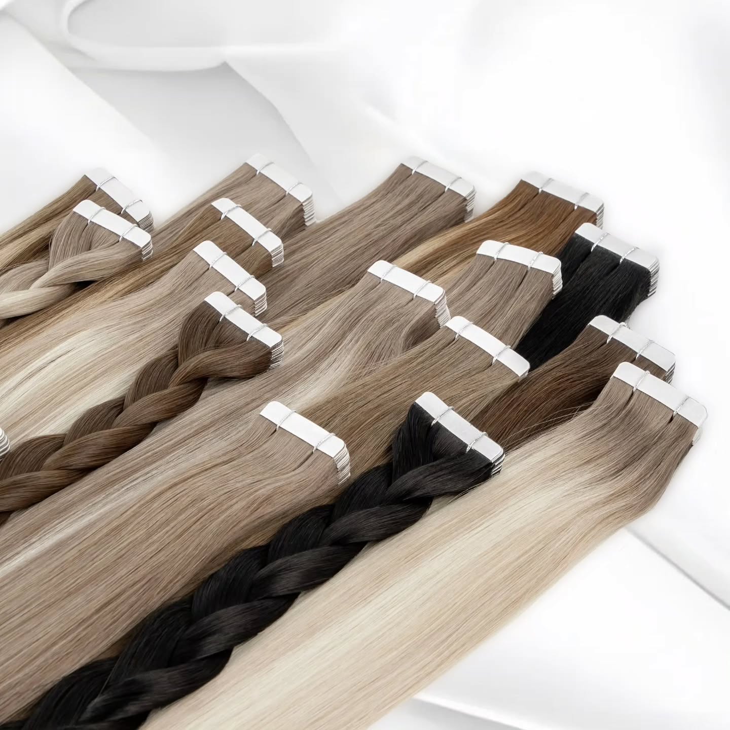 Invisible Tape In Extensions Real Hair - Extensioni per capelli lisci con nastro
