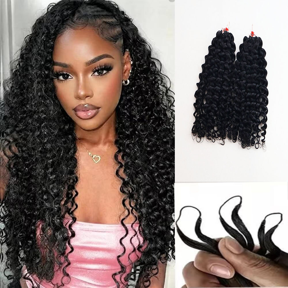 Hair Bundles - Ciocche di capelli umani ricci e