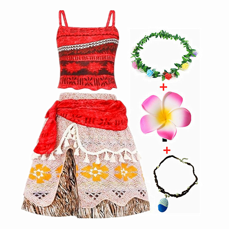 Abito Moana per ragazze Costum - Hair Bundles recensione e prezzo