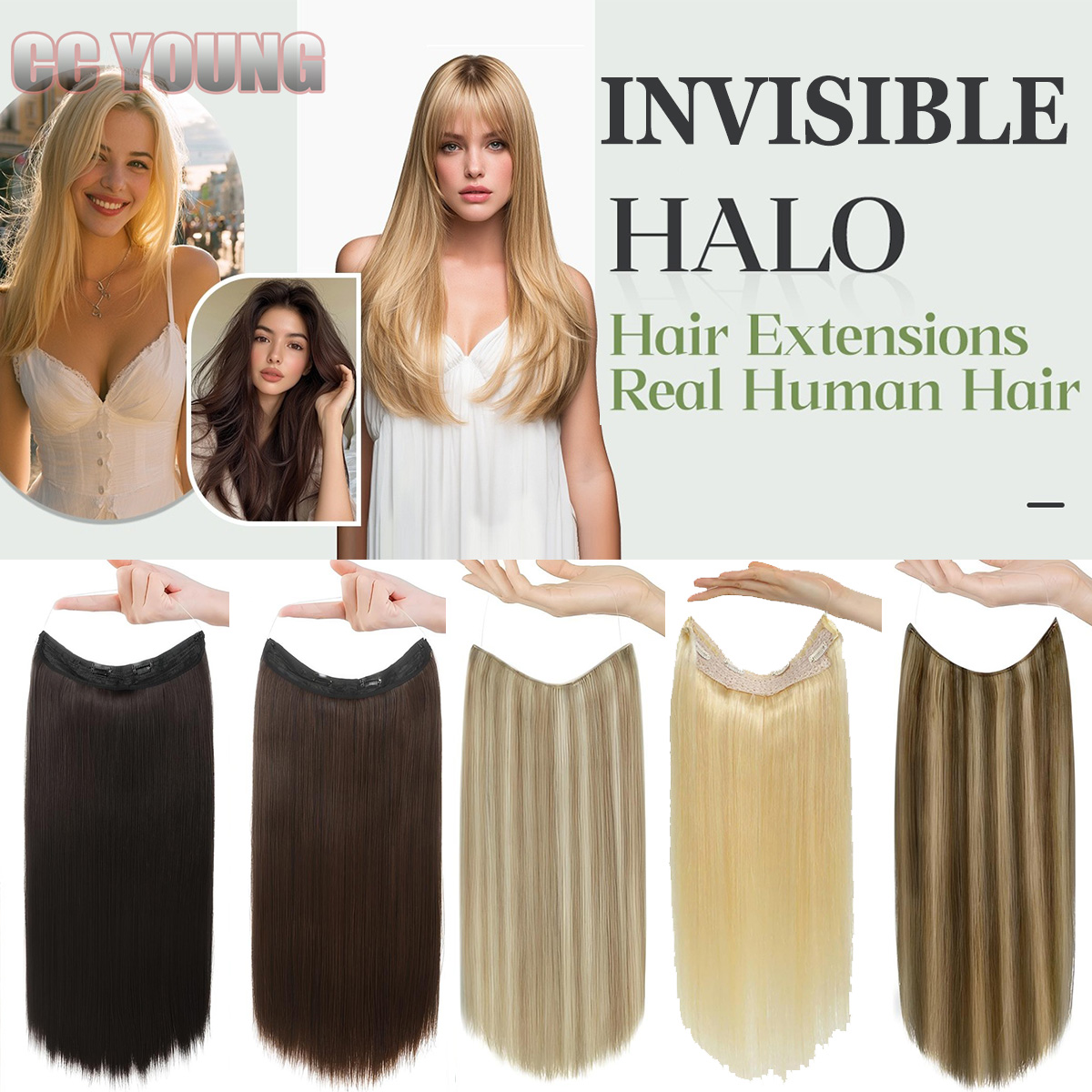 Extension per capelli invisibi - Seamless Clip In Hair Extensions Human Hair recensione e prezzo