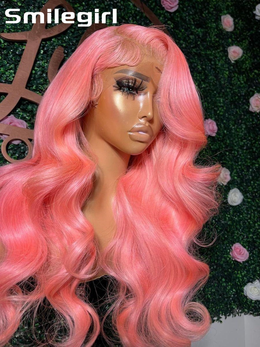 Parrucca rosa densità 250, ond - Hd Lace Frontal Wig Human Hair Pre Plucked recensione e prezzo