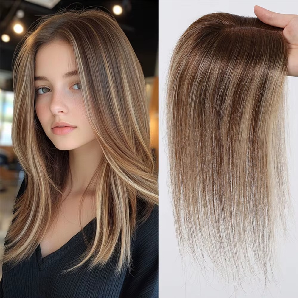 Toppers per capelli umani al 1 - Seamless Clip In Hair Extensions Human Hair recensione e prezzo