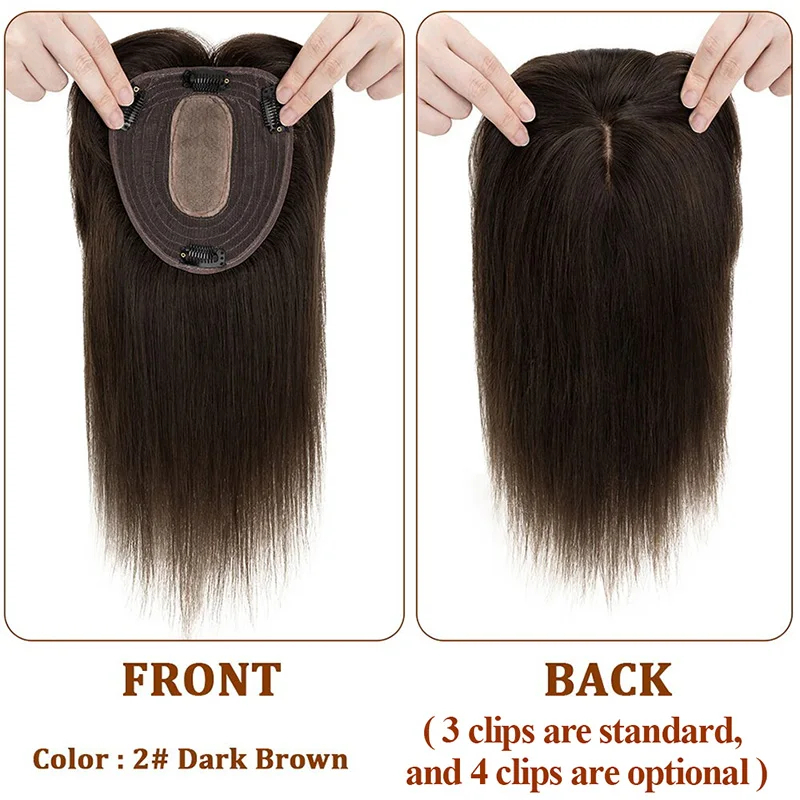 Base in seta Topper da donna C - Seamless Clip In Hair Extensions Human Hair recensione e prezzo