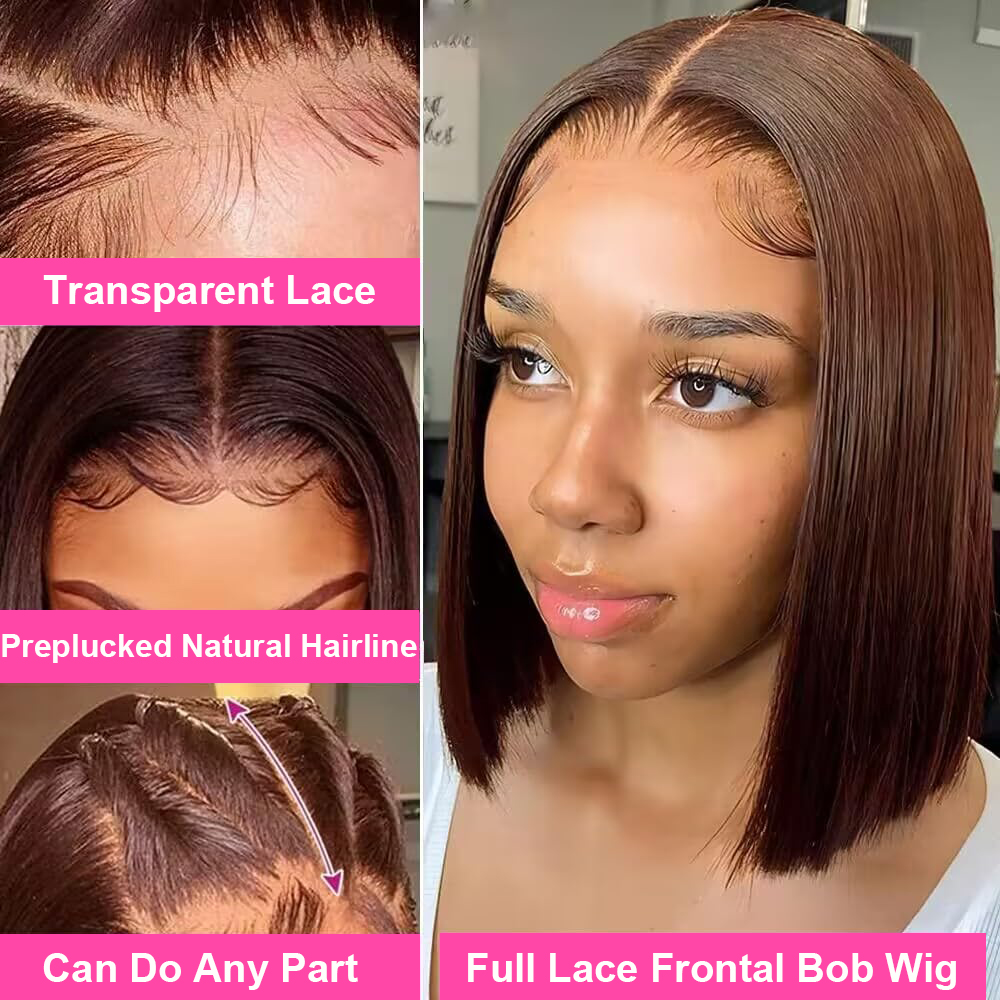 Parrucca Bob Liscia con Fronta - Glueless Wear And Go Human Hair Wig recensione e prezzo