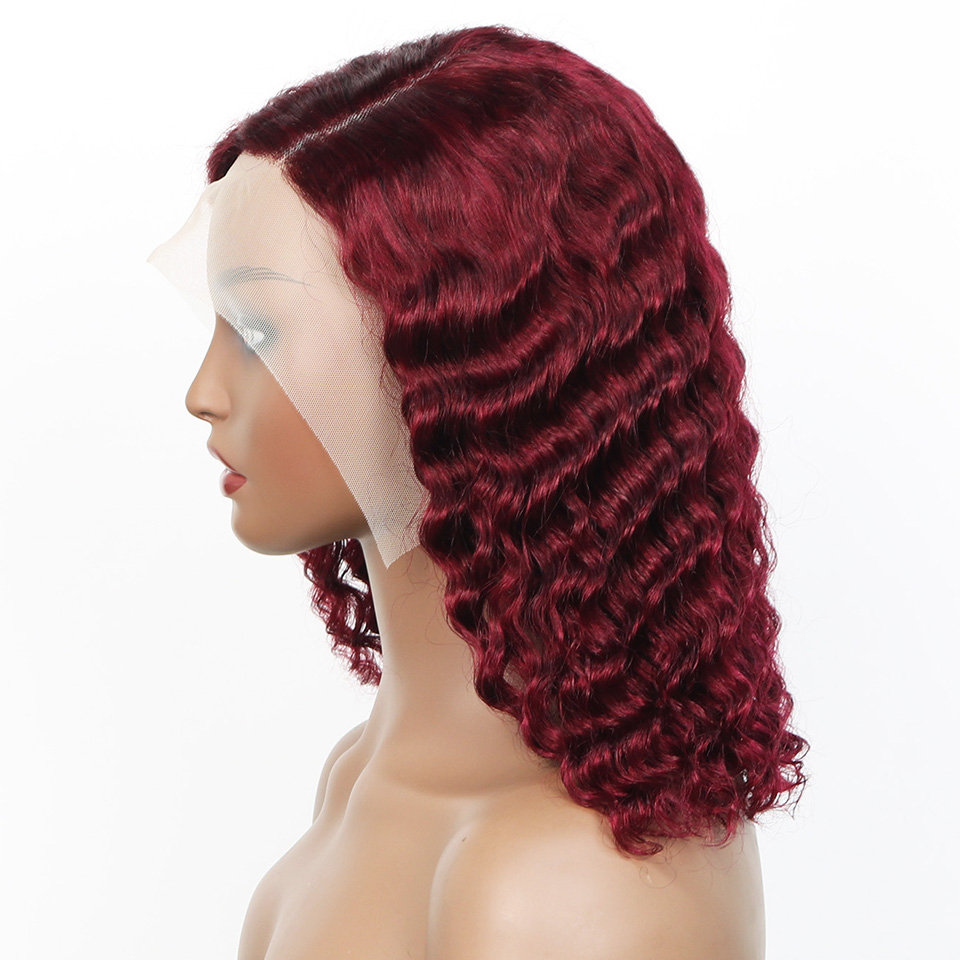 Parrucca corta riccia ondulata - Pre Parted 13X4 Lace Front Bob Wig recensione e prezzo