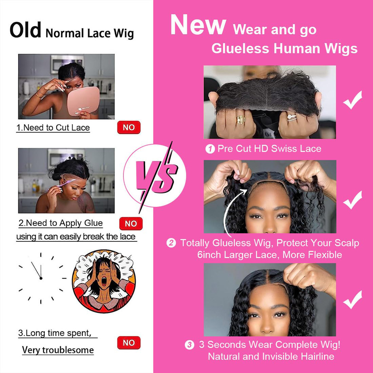 Bob liscio vietnamita super do - Glueless Wear And Go Human Hair Wig recensione e prezzo