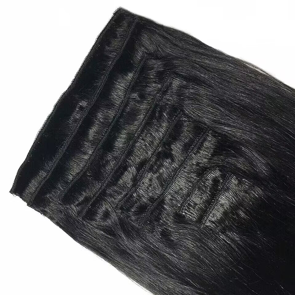 Extension per capelli a clip,  - Seamless Clip In Hair Extensions Human Hair recensione e prezzo