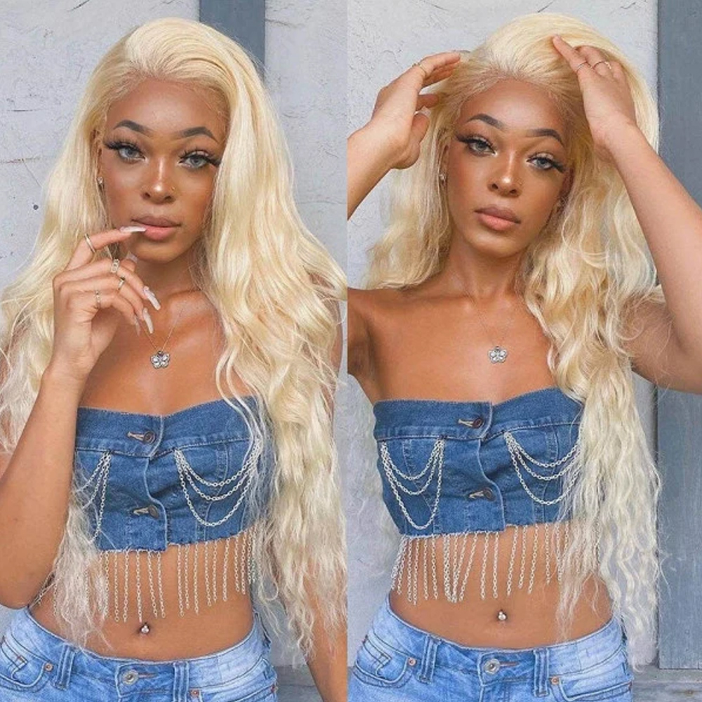 Parrucca in pizzo HD con cordo - 613 Blonde Body Wave Lace Front Wig recensione e prezzo